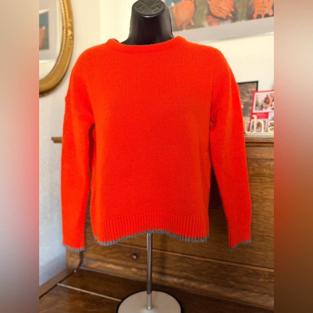 THML Vibrant Orange Women's Sweater
